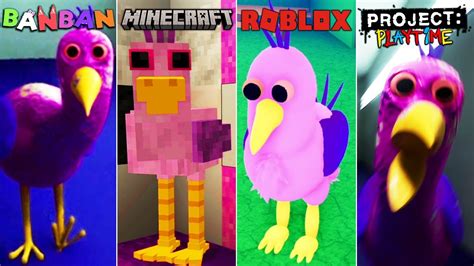 Evolution Of Opila Bird In All Games Garten Of Banban 2 Minecraft