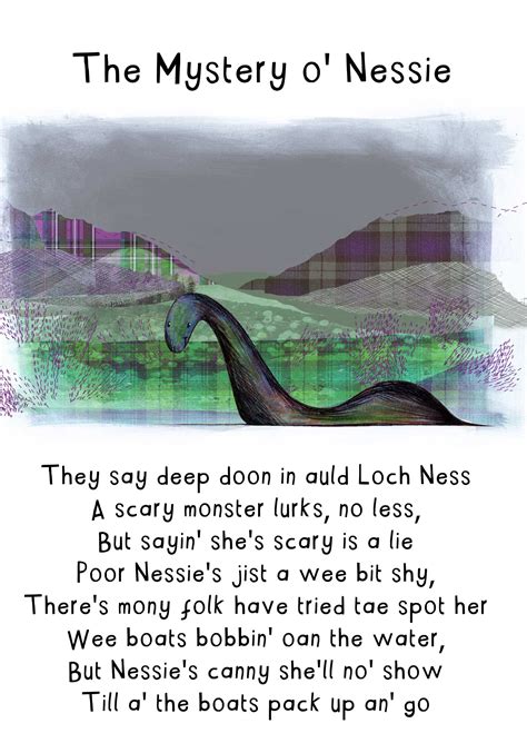 The Mystery o' Nessie Card WWGR34 | Wee Wishes