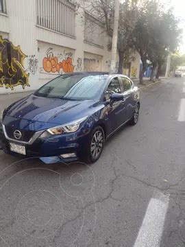 Nissan Versa Advance Aut Usado Color Azul Precio