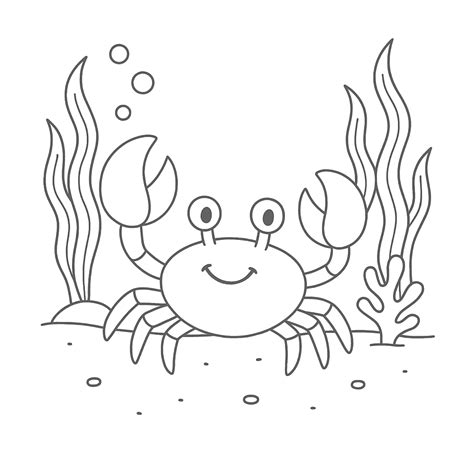 Desenhos De Animais Do Fundo Do Mar Para Colorir