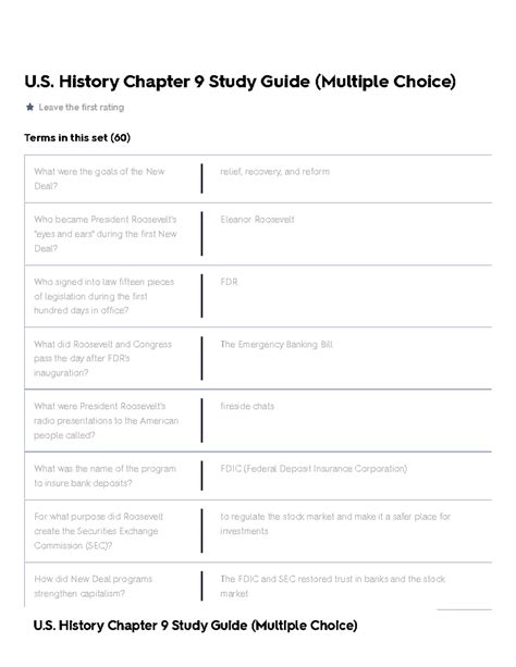 U.S. History Chapter 9 Study Guide: Key Concepts and Quizlet Cards