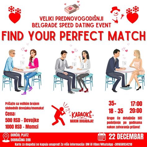Belgrade Speed Dating Event - Find Your Perfect Match