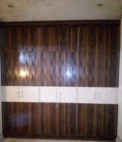 Wooden Teak Wood Bedroom Wardrobe Without Locker At Rs 1700 Sq Ft In