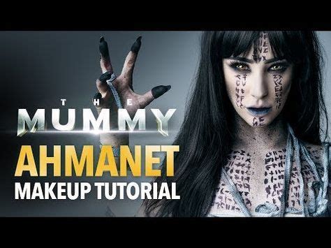 The Mummy - Ahmanet makeup tutorial - YouTube Mummy Makeup, Sfx Makeup ...