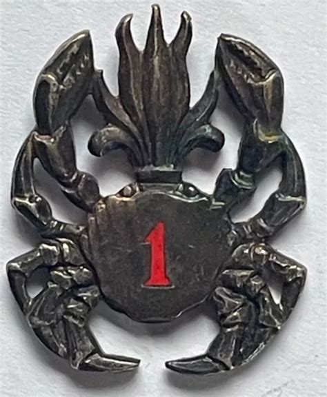 LÉGION ÉTRANGÈRE insigne du 1 groupement amphibie du 1REC sans