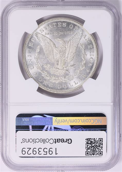 Morgan Silver Dollar Pitted Reverse VAM A Hot NGC MS NGC