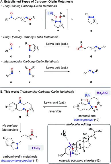 Catalytic Transannular Carbonyl Olefin Metathesis Reactions Chemical