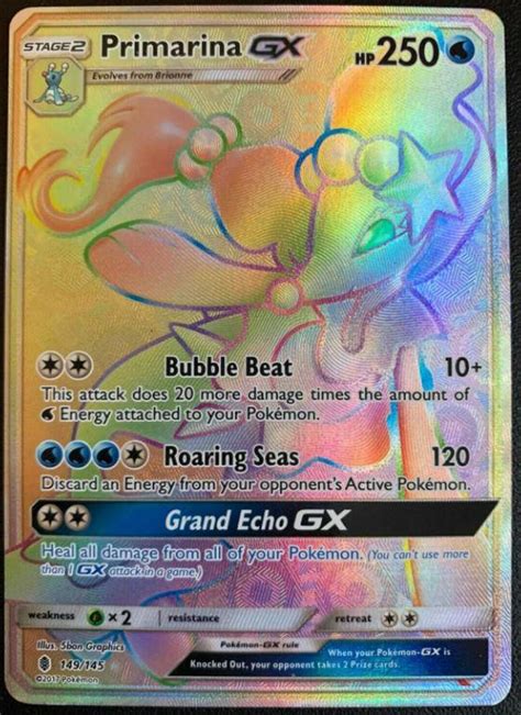 Primarina GX 149 Prices Pokemon Guardians Rising Pokemon Cards