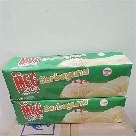 Jual Keju Cheddar Meg Serbaguna 2kg KHUSUS GRAB GOSEND Shopee Indonesia