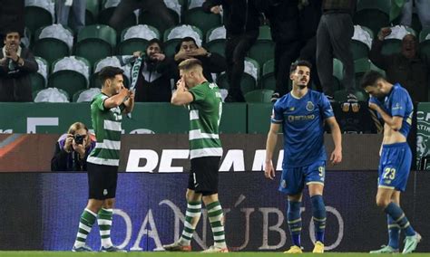 Fc Porto Sporting Cp Les Compositions Officielles