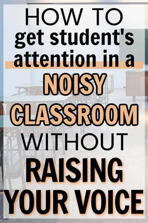 Classroom Management For Noisy Classes Middle School Behavior