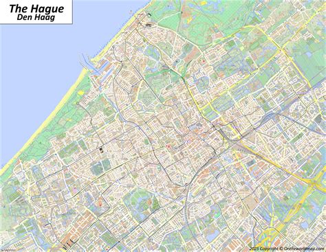 The Hague Map | Netherlands | Discover The Hague (Den Haag) with