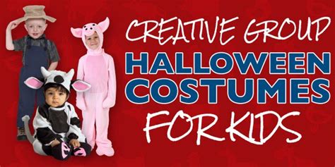 Creative Group Halloween Costumes for Kids - HalloweenCostumes.com Blog