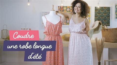 Comment Coudre Une Robe Longue Bretelles Youtube