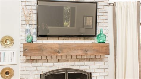 How To Mount A Flat Screen TV Over Brick Fireplace – Mriya.net