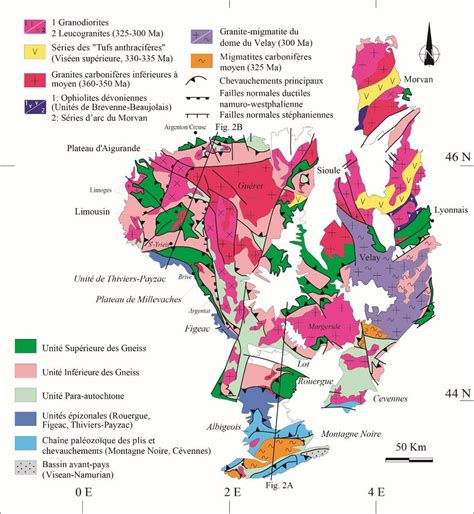 Décrypter 50 Imagen Carte Du Massif Central Vn