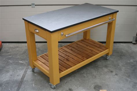 Butchers Block Trolley For Kitchens Devon Uk