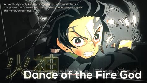 demon slayer dance   fire dance   fire god uajet