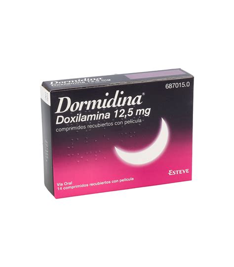 Dormidina 12 5mg 14 Comprimidos Recubiertos