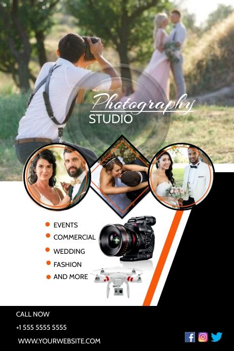 Photography Studio Flyer Template Postermywall