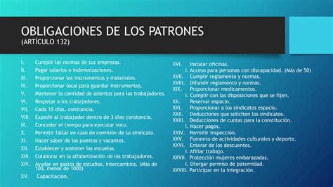 Cuales Son Las Obligaciones De Los Patrones Y Trabajadores Mexinea Blog