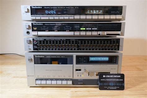 Chaine Hifi Technics Ampli Su Tuner St L Cassette Rs Equalizer Sh