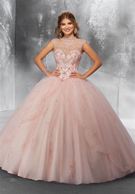 Light pink Quinceañera Dress | Balklänning, Brudklänning, Klänningar