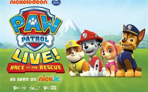 PAW Patrol Live Race To The Rescue