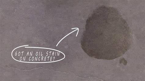 how to get grease stains off concrete