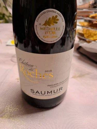 2018 Château des Roches Saumur Rouge Vivino US