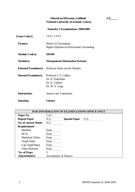 Management Information Systems Exam Mcq 3