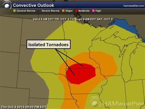 Tracking Karen Midwest Tornado Risk And Critical Fire Risk Southern