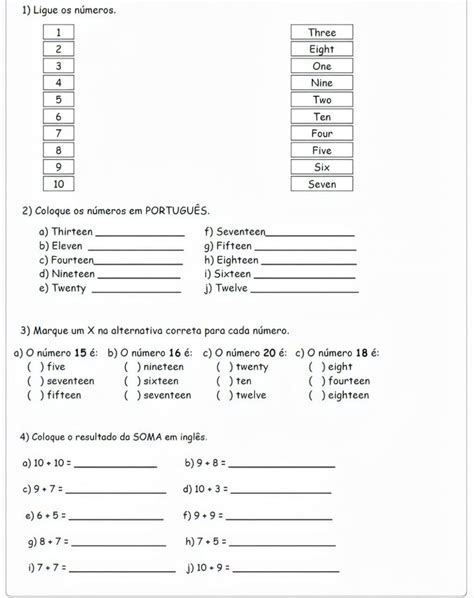 Atividade Adaptada De Ingles 6 Ano - Atividade Adaptada De Inglês 6 Ano - NAZAEDU