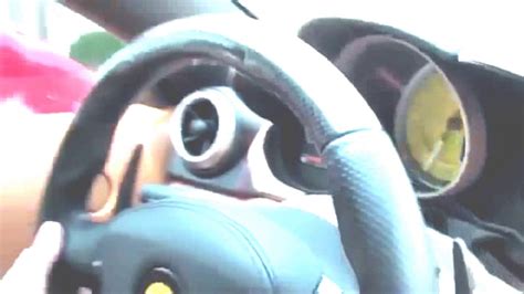 Hot Girl And Super Car Ferrari Youtube