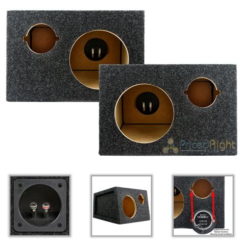 6 5 Midrange And Tweeter Car Speaker Box Universal Enclosures Sealed Pricedrightsales