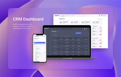 CRM System Dashboard :: Behance
