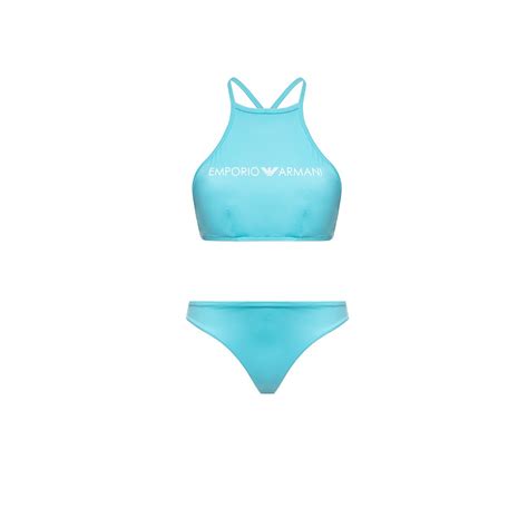 Bikini EA7 Emporio Armani Modelo 262619 0P313 En Color Turquesa