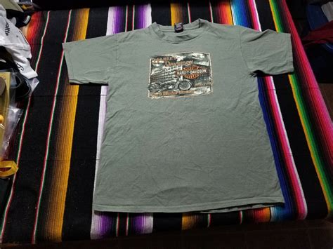 Vintage Harley Davidson El Paso Texas T Shirt Si Gem