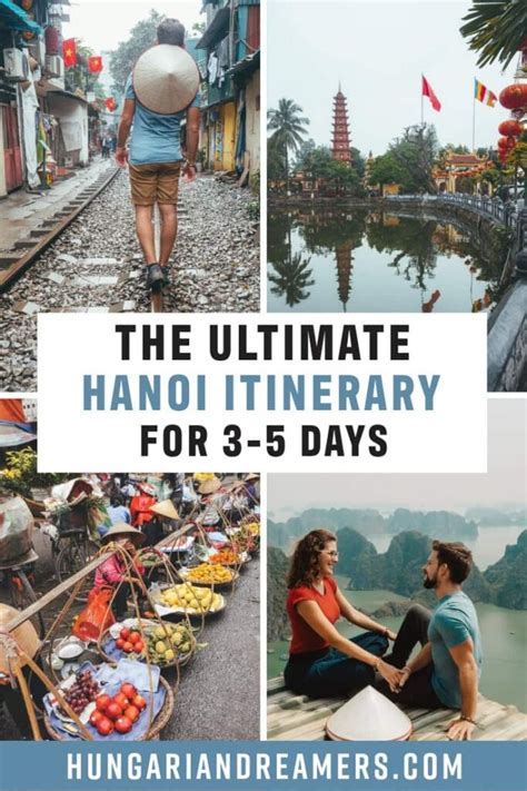hanoi itinerary    days hungariandreamers