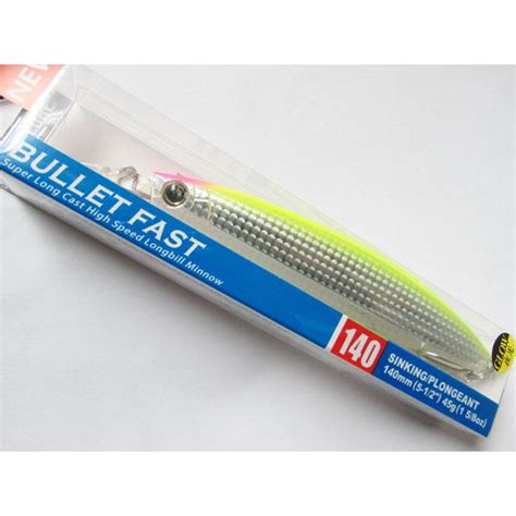 HARDCORE 未使用中古品デュエル ハードコア バレットファスト140 14cm45g 4 HLCL グローベリーチャート ネコポス