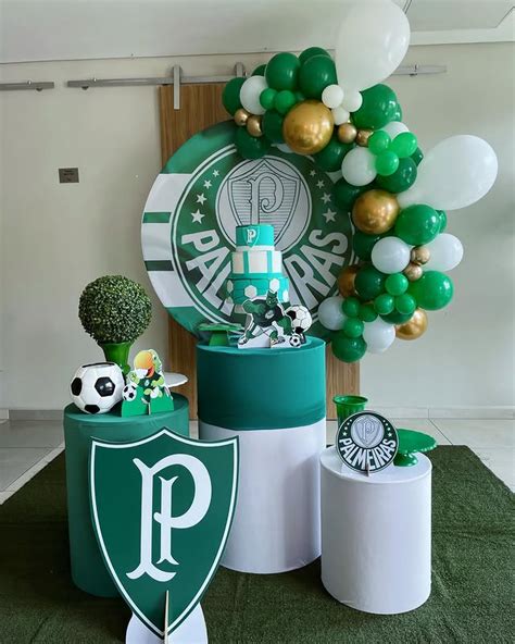 Decoração do Palmeiras: ideias para festa infantil, bolo e mais