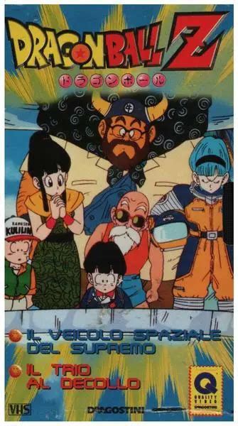 VHS AKIRA TORIYAMA Toei Animation Dragon Ball Z 19 Episodio 37 38