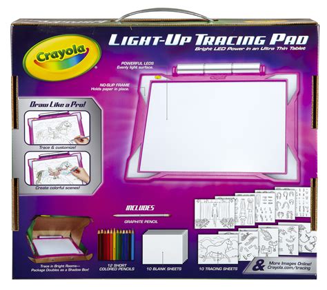 Light Up Tracing Pad - Pink - Crayola