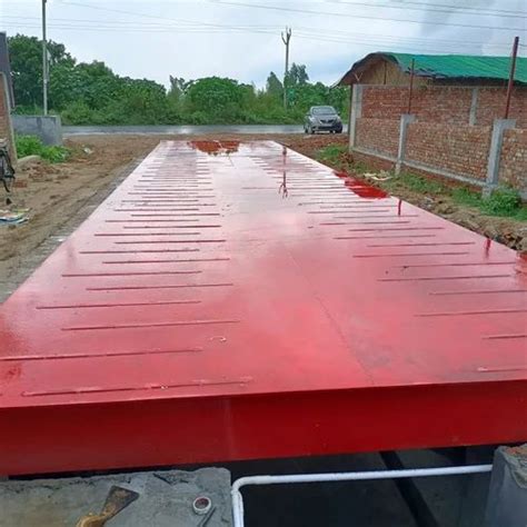 Mild Steel Computerized Ms Electronic Weighbridge Load Capacity