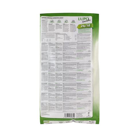 LUPO Sensitiv 24/10 - Hundetrockenfutter für empfindliche Mägen 15 kg