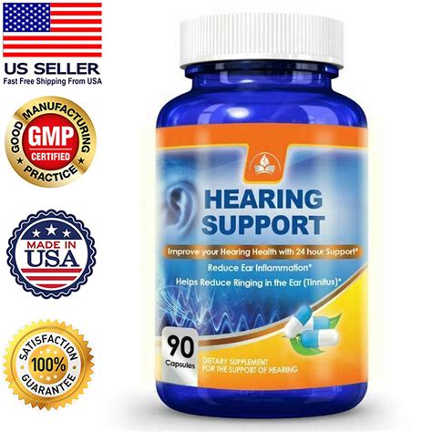 Advanced Hearing Health Support Stop Tinnitus Relief Ear Ringing 90