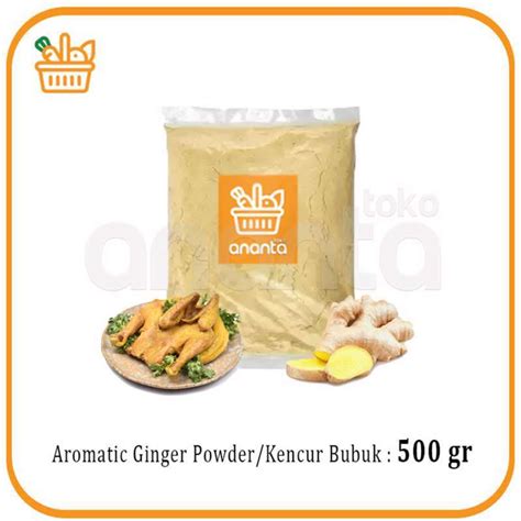 Jual Aromatic Ginger Powder/Kencur Bubuk (500gr) di Seller Toko Ananta ...