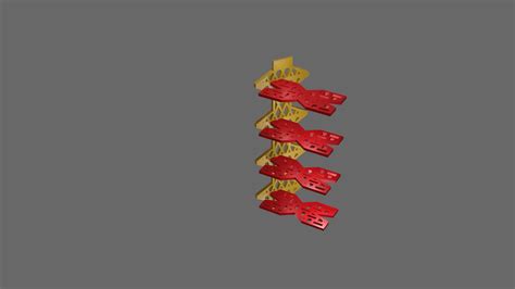 STL File Hot Wheels Display Stand Wall Mount Hot Wheels Stand Easy Attachment3D Printing