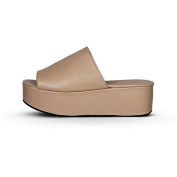 Tamanco Flatform Feminino Nude Jessica Leal Shoes Tamanco Feminino