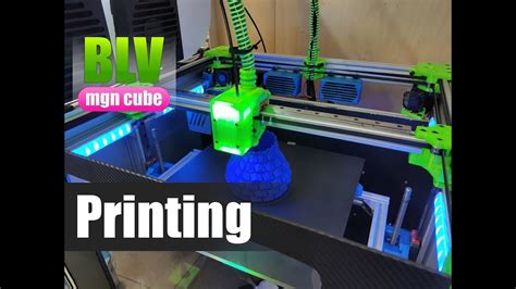 BLV Mgn Cube 3D Printer Printing YouTube